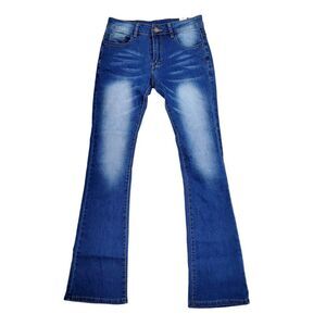 2/$20 Vintage Y2K Blue Flare Jeans W28